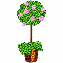 Flowers Embroidery Design 9